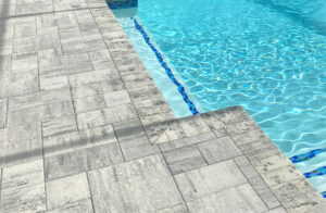 Cement paver deck by Pool and Deck Concepts, Naples, FL